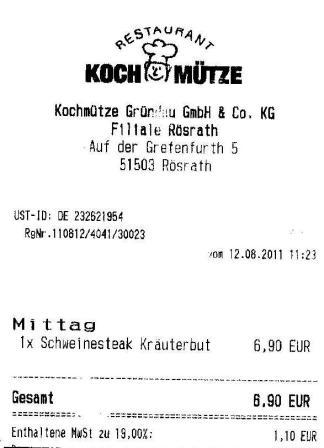 kcfb Hffner Kochmtze Restaurant